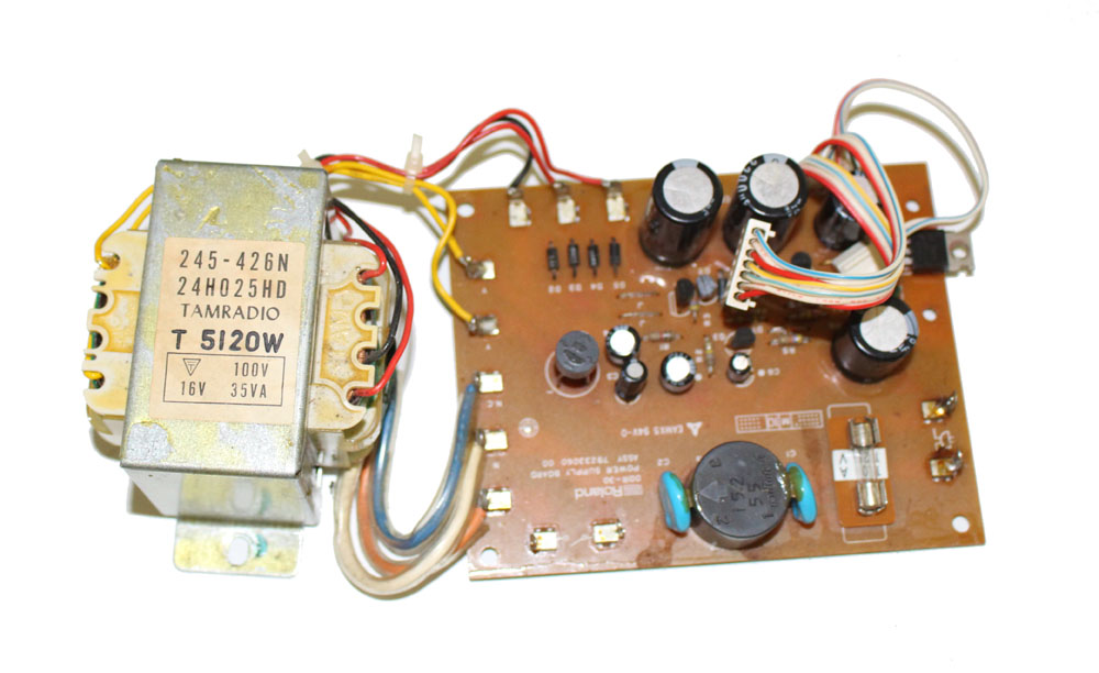 Transformer/power supply assembly, Roland