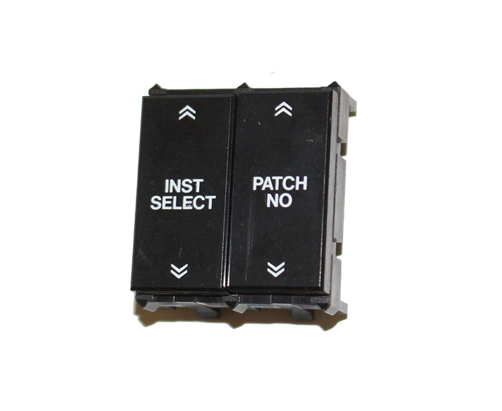 Button set, 2 buttons, Inst Select/Patch No, Roland