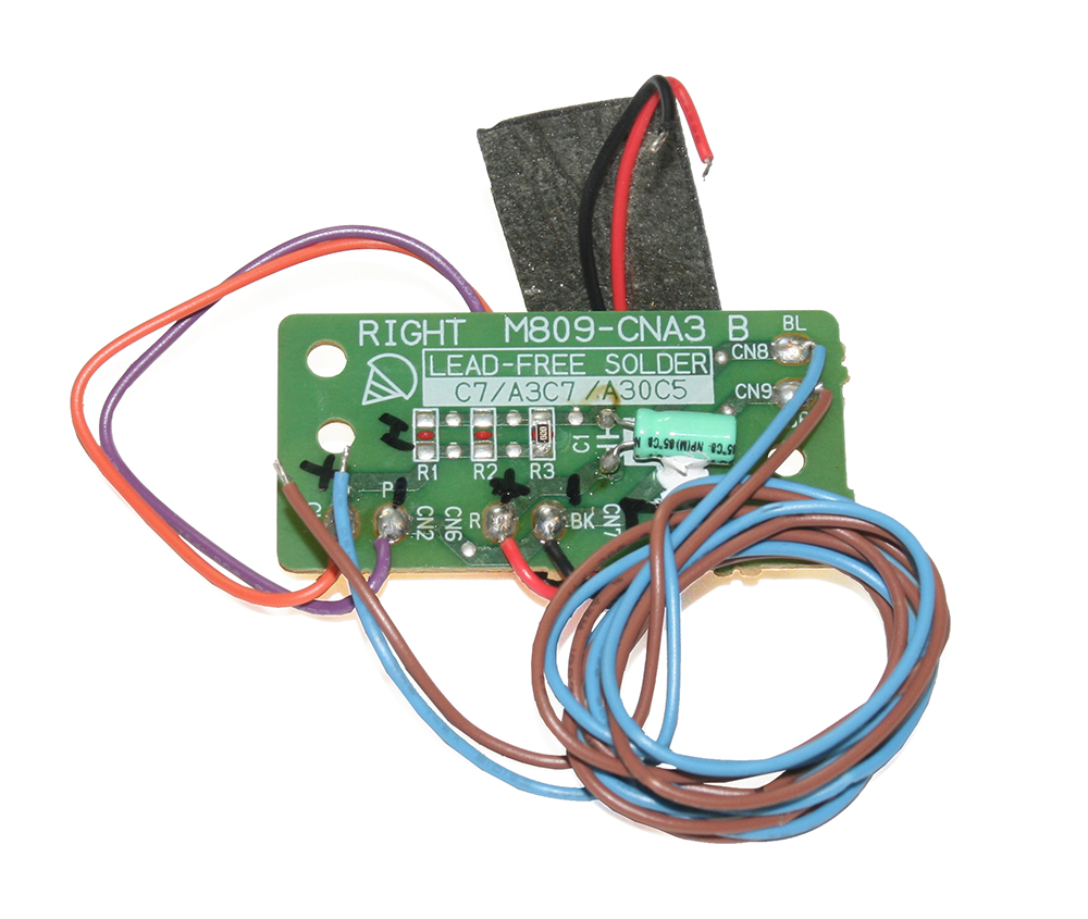 Speaker connector board, right, Casio