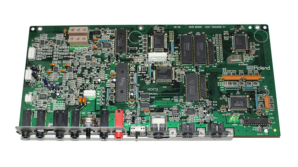 Main board, Roland KR-33