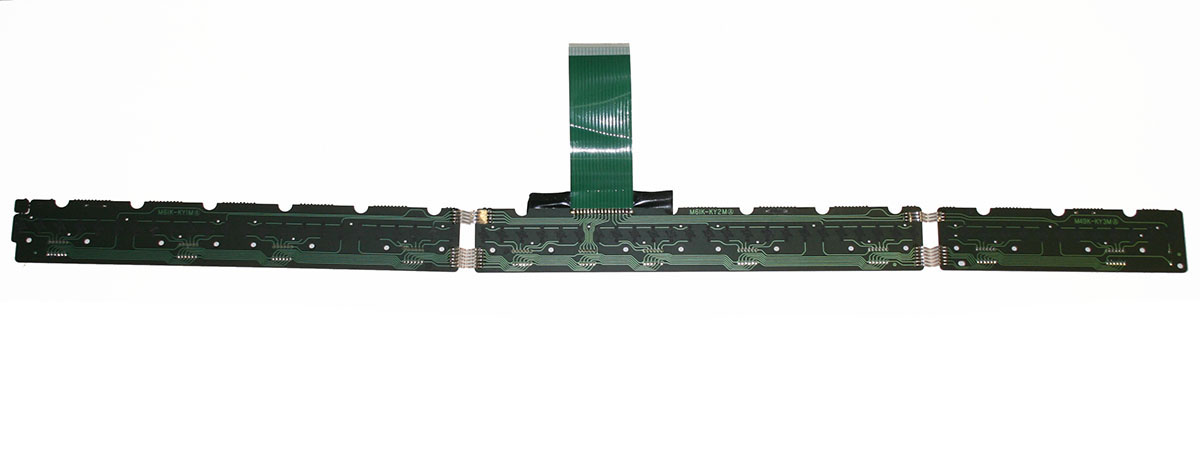 Key contact boards assembly, Casio