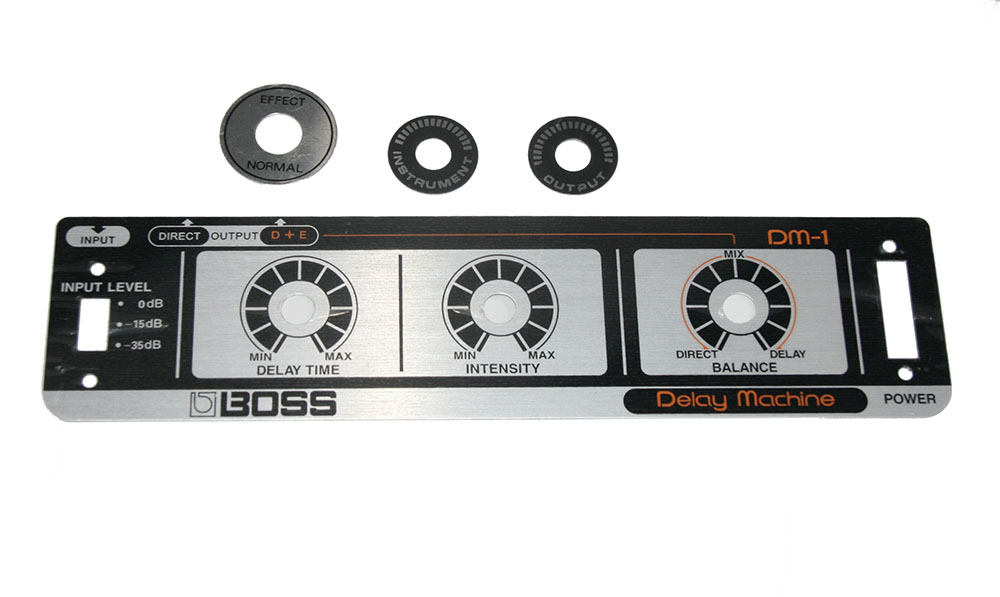 Panel inlays, Boss DM-1