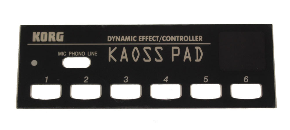 Panel overlay, Korg