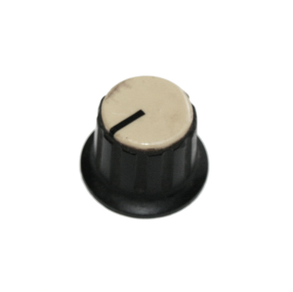 Knob, ivory face, Yamaha