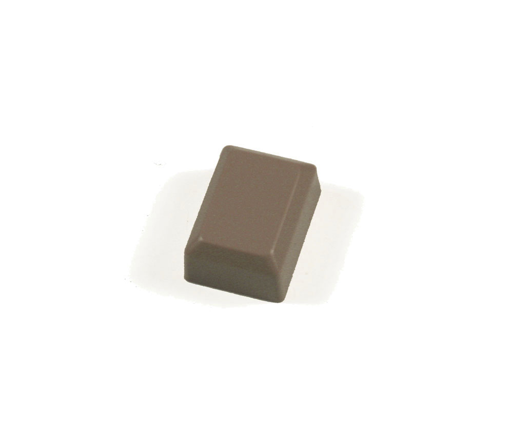 Button, brownish gray, Korg