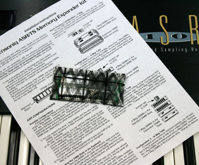 Memory expansion kit, 2 Meg, for ASR/TS