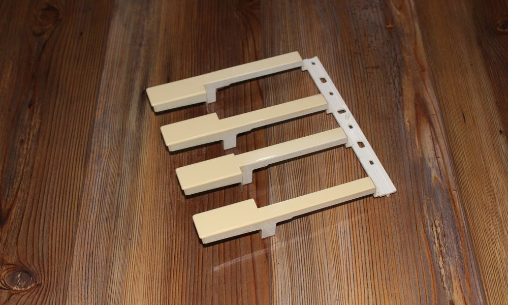 Style 112U keys, notes C-E-G-B group
