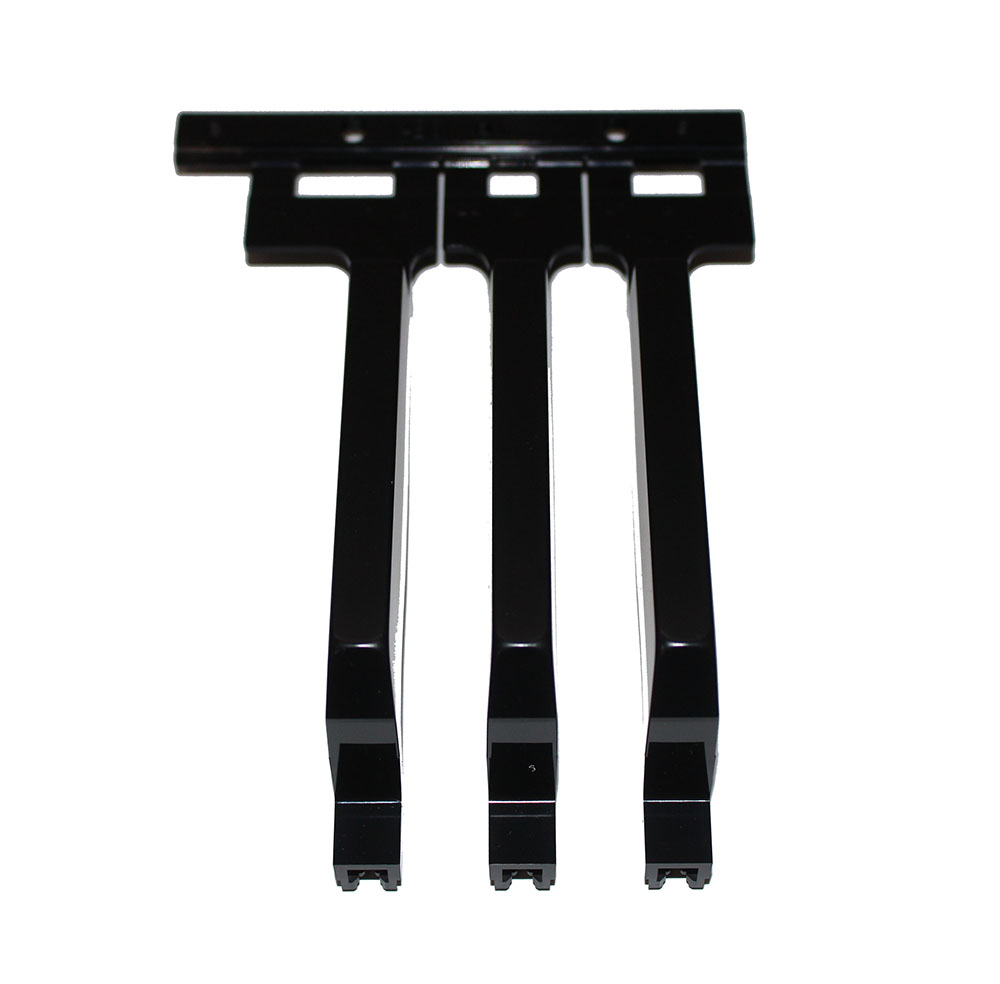 Style 64T keys, lowest black group (73-note keyboard)