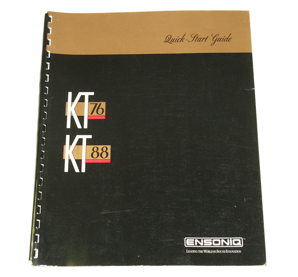 Quick Start Guide, KT-76/KT-88