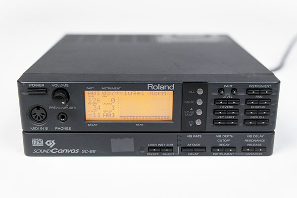 プ*ノ様 Roland Sound Canvas SC-88 本体、ケーブル Roland SC-88 Sound Canvas Replacement Parts | Syntaur
