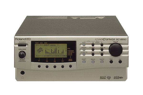 Roland SC-8850 Sound Canvas Replacement Parts | Syntaur