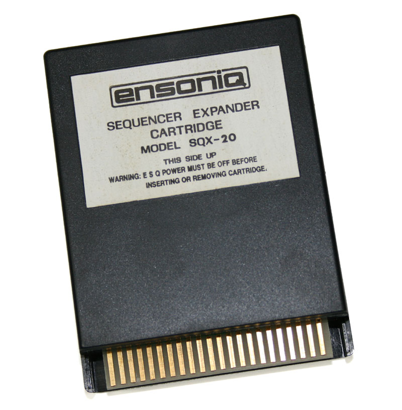 Sequencer Expander Cartridge, 20,000-note, for ESQ-1