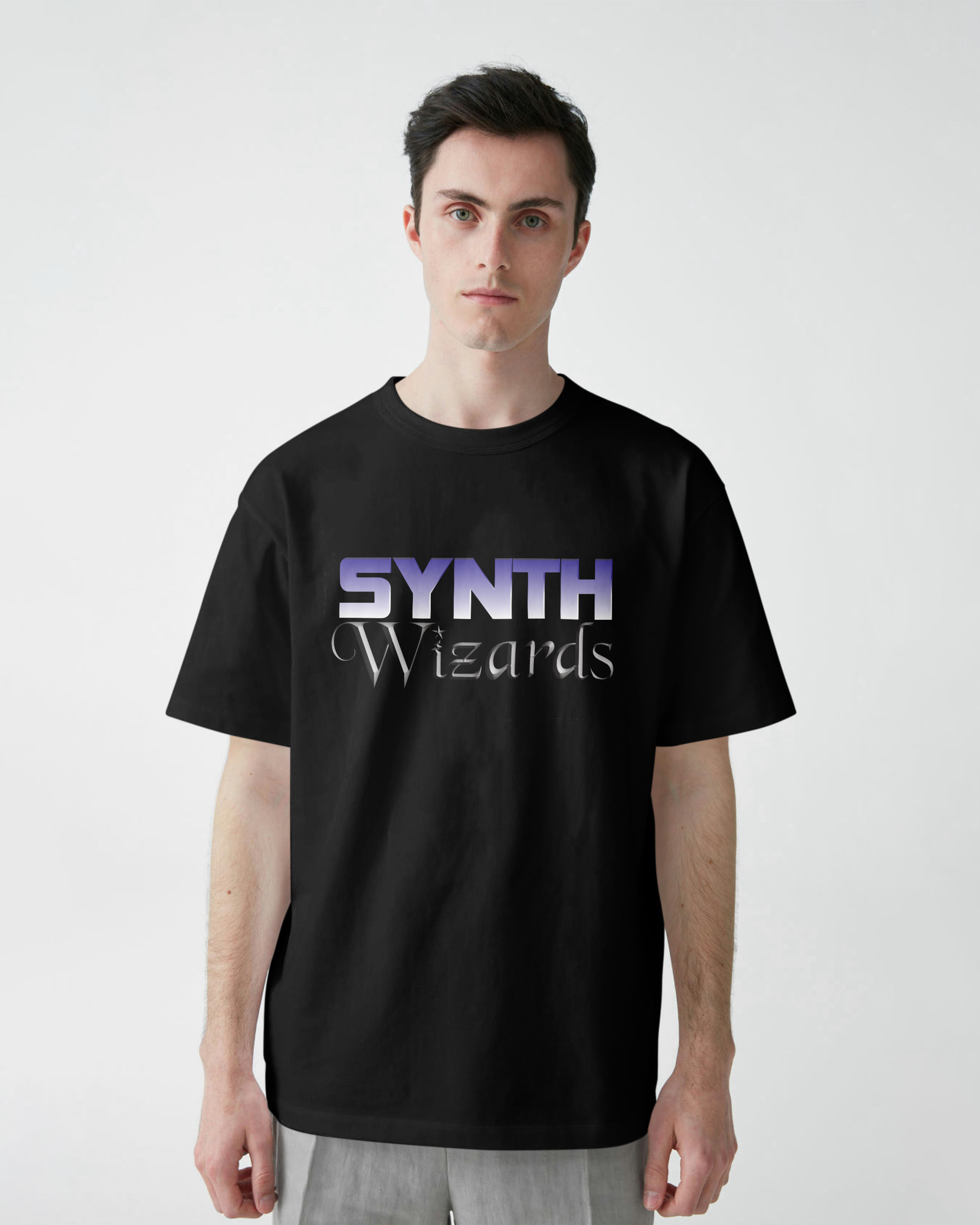 Synth Wizards black shirt