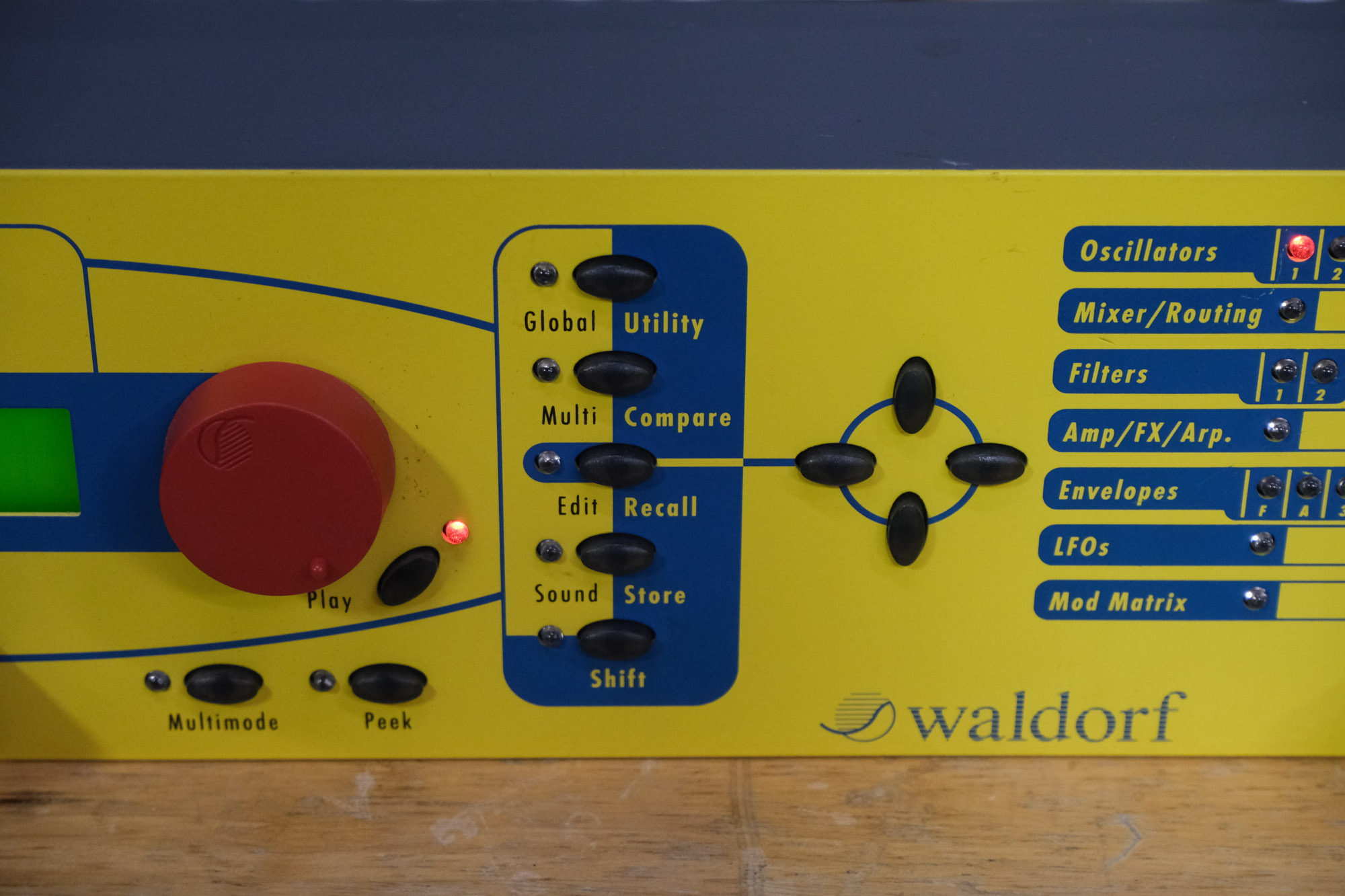 Waldorf MicroQ rack