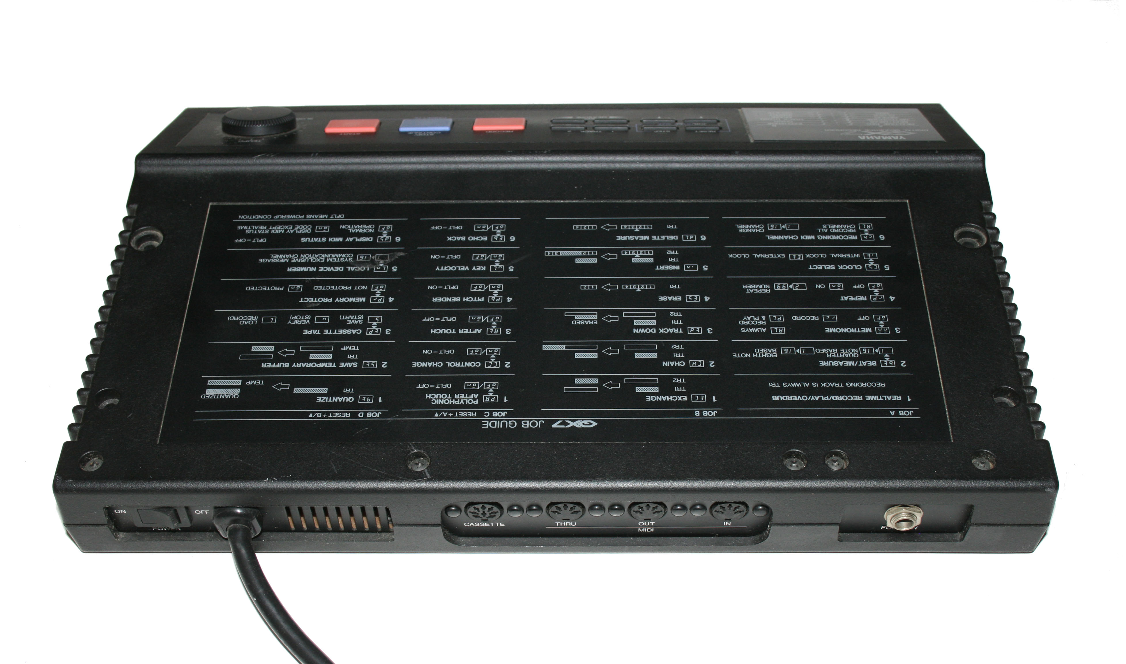 Yamaha QX7 sequencer