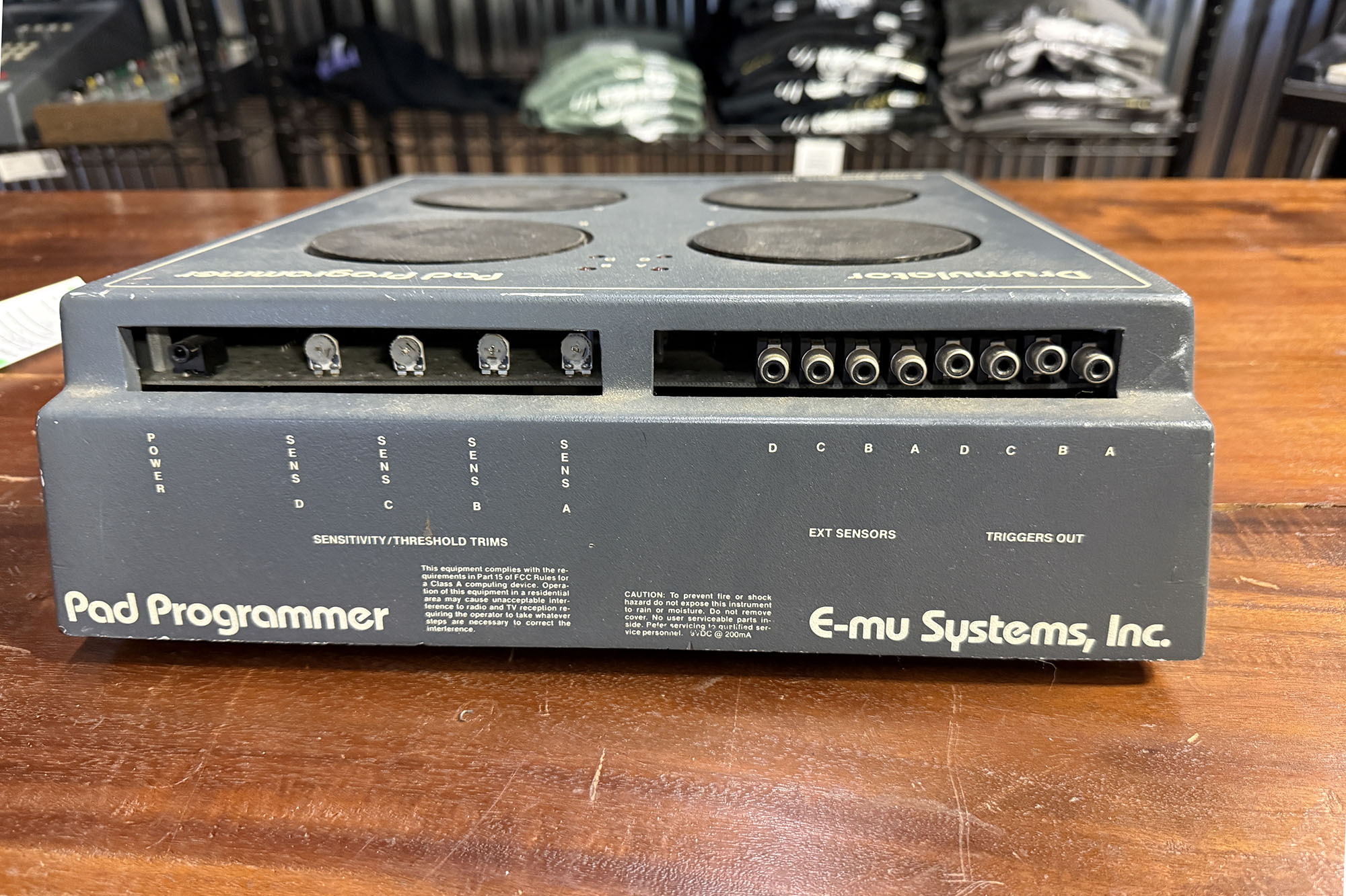 E-MU Drumulator Pad Programmer — view 3